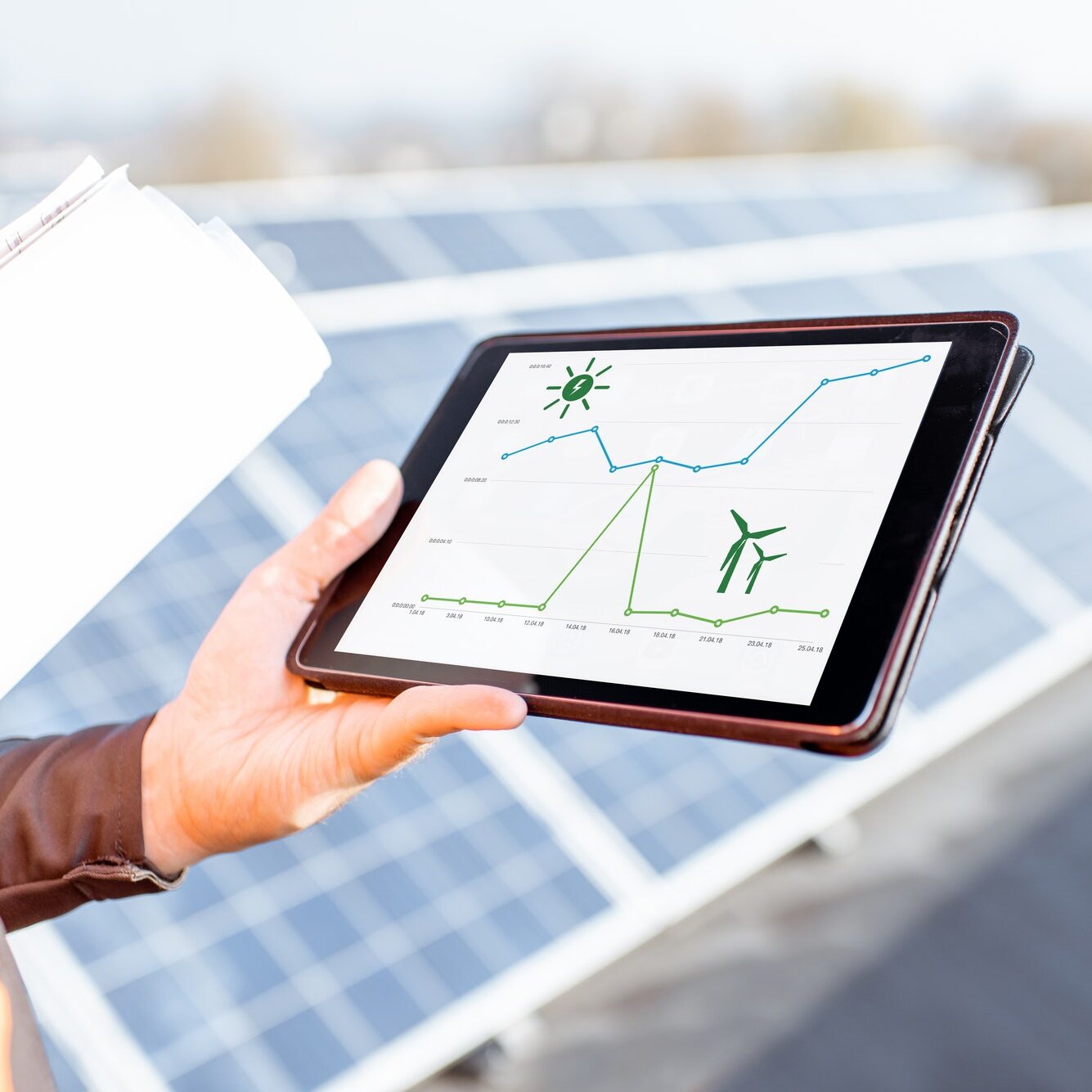 Online monitoring of solar power generation